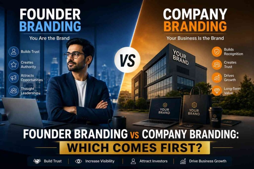Founder Branding vs Company Branding: Which Comes First