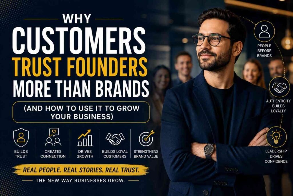 Why Customers Trust Founders More Than Brands